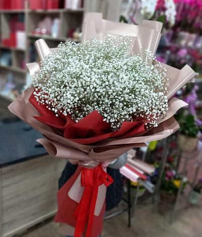 Букет цветов из: Гипсофила в Кетово