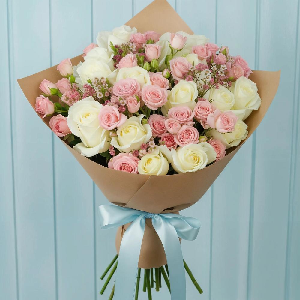 Букет цветов из: Розы в Кетово