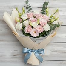 Букет цветов из:  Лизиантусы #REPLACE_PRED# Кетово