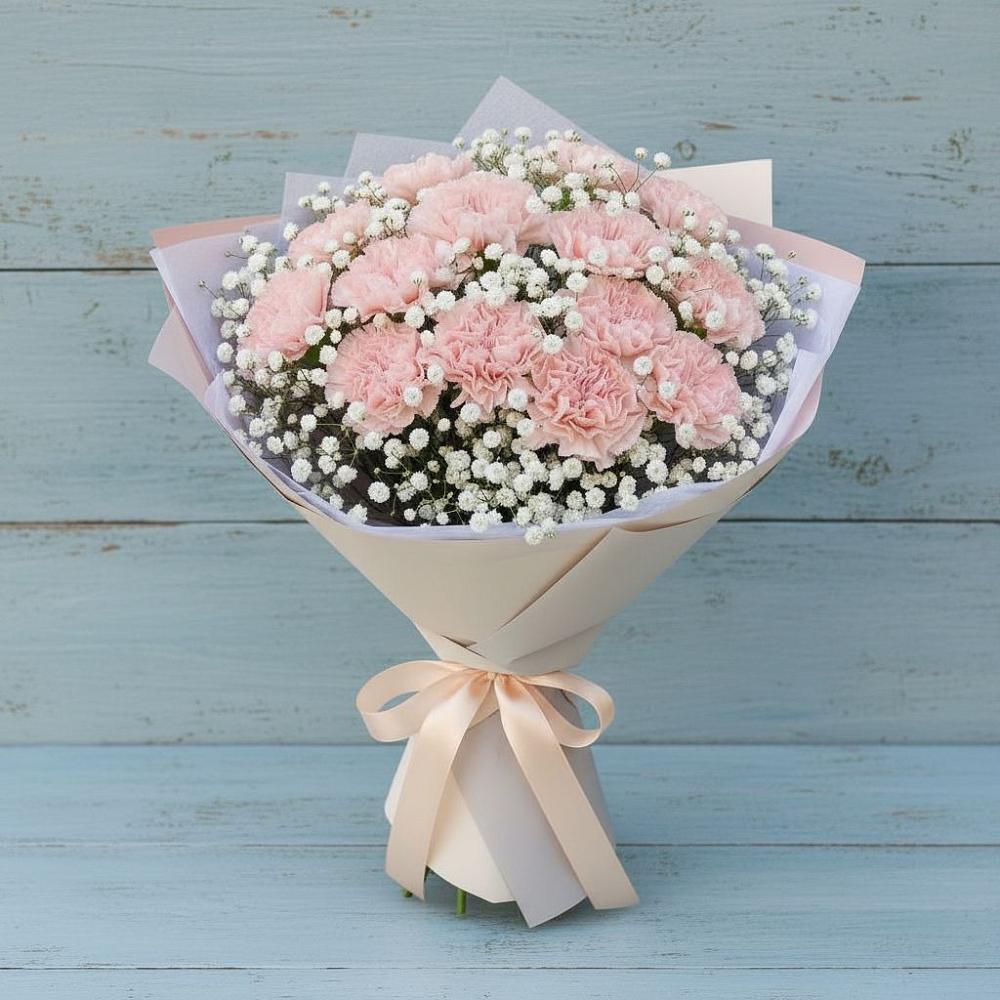 Букет цветов из: Гвоздики в Кетово