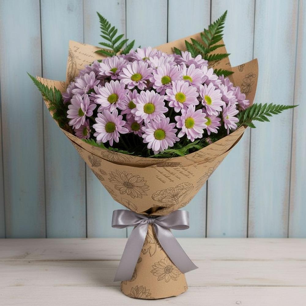 Букет цветов из: Хризантемы в Кетово