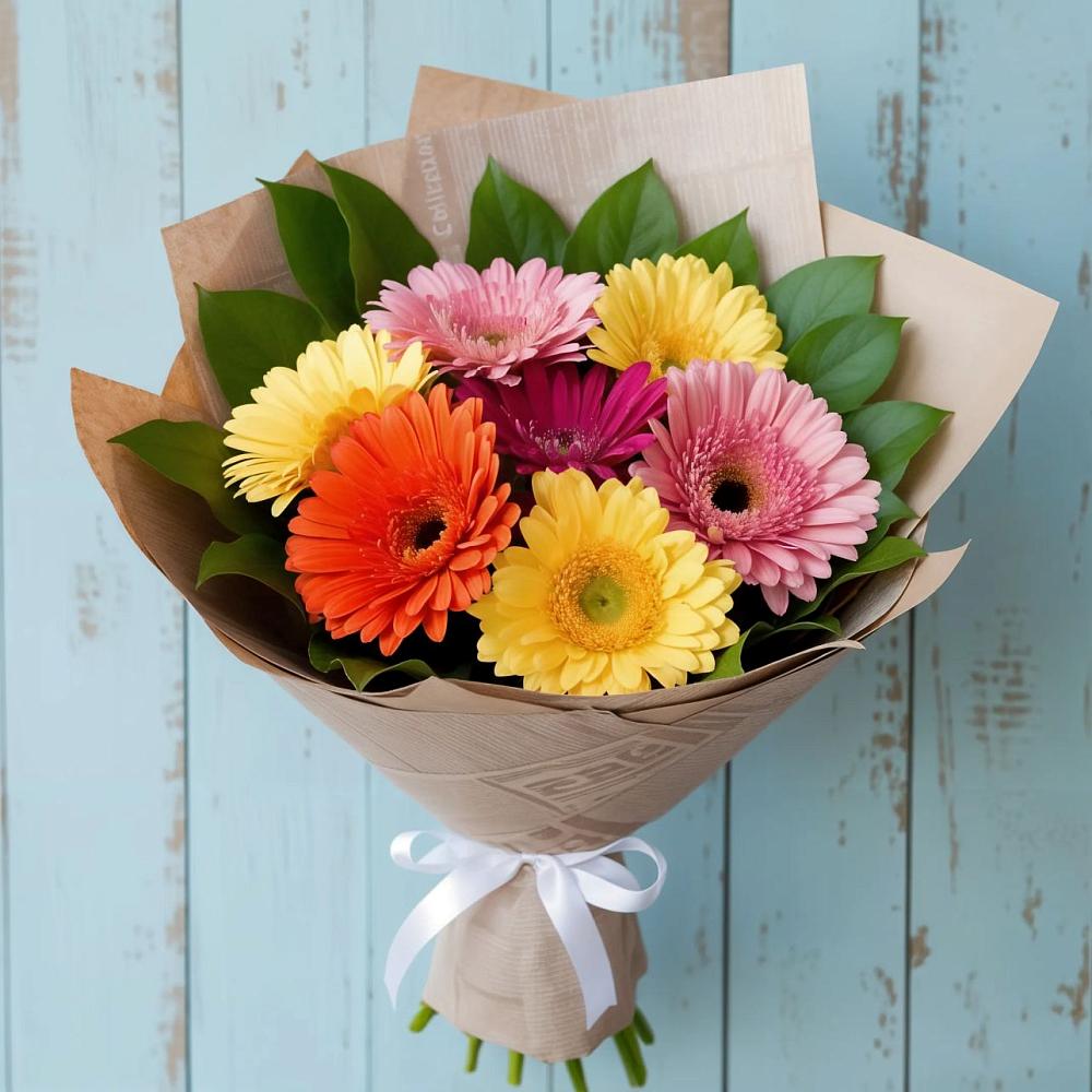 Букет цветов из: Герберы в Кетово