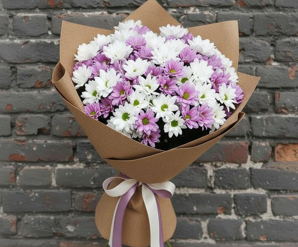 Букет цветов из: Хризантемы в Кетово