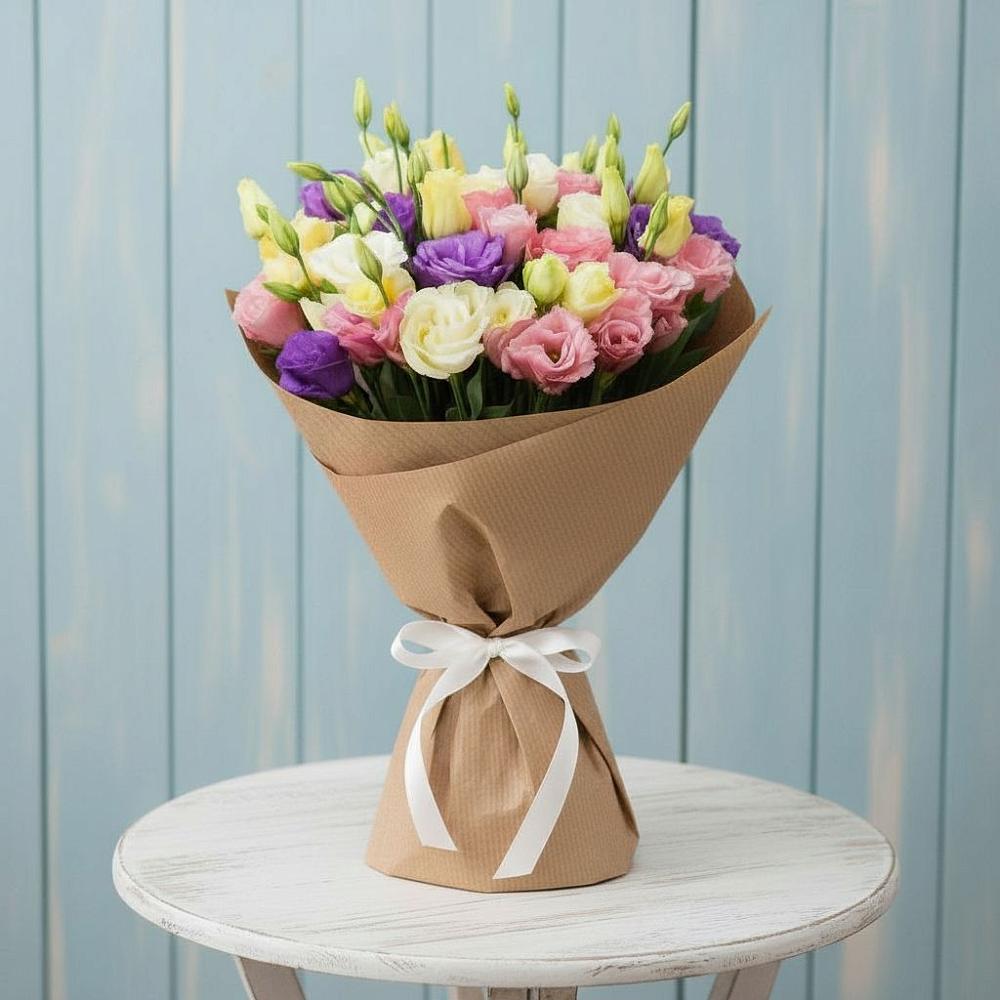 Букет цветов из: Лизиантусы в Кетово