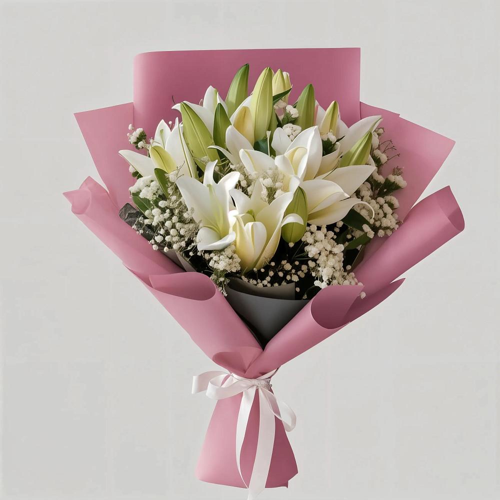 Букет цветов из: Лилии в Кетово