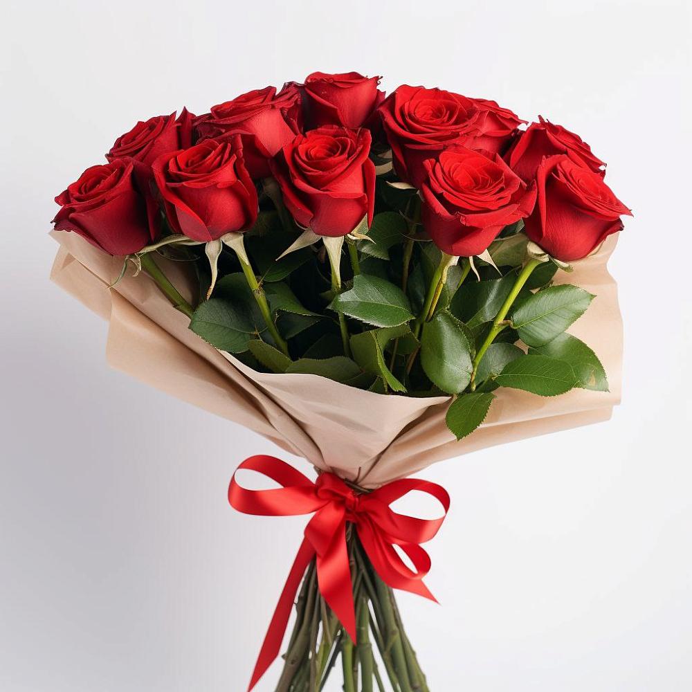 Букет 11 Красных роз Эдлесс Лав в Кетово
