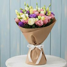 Букет цветов из:  Лизиантусы в Кетово